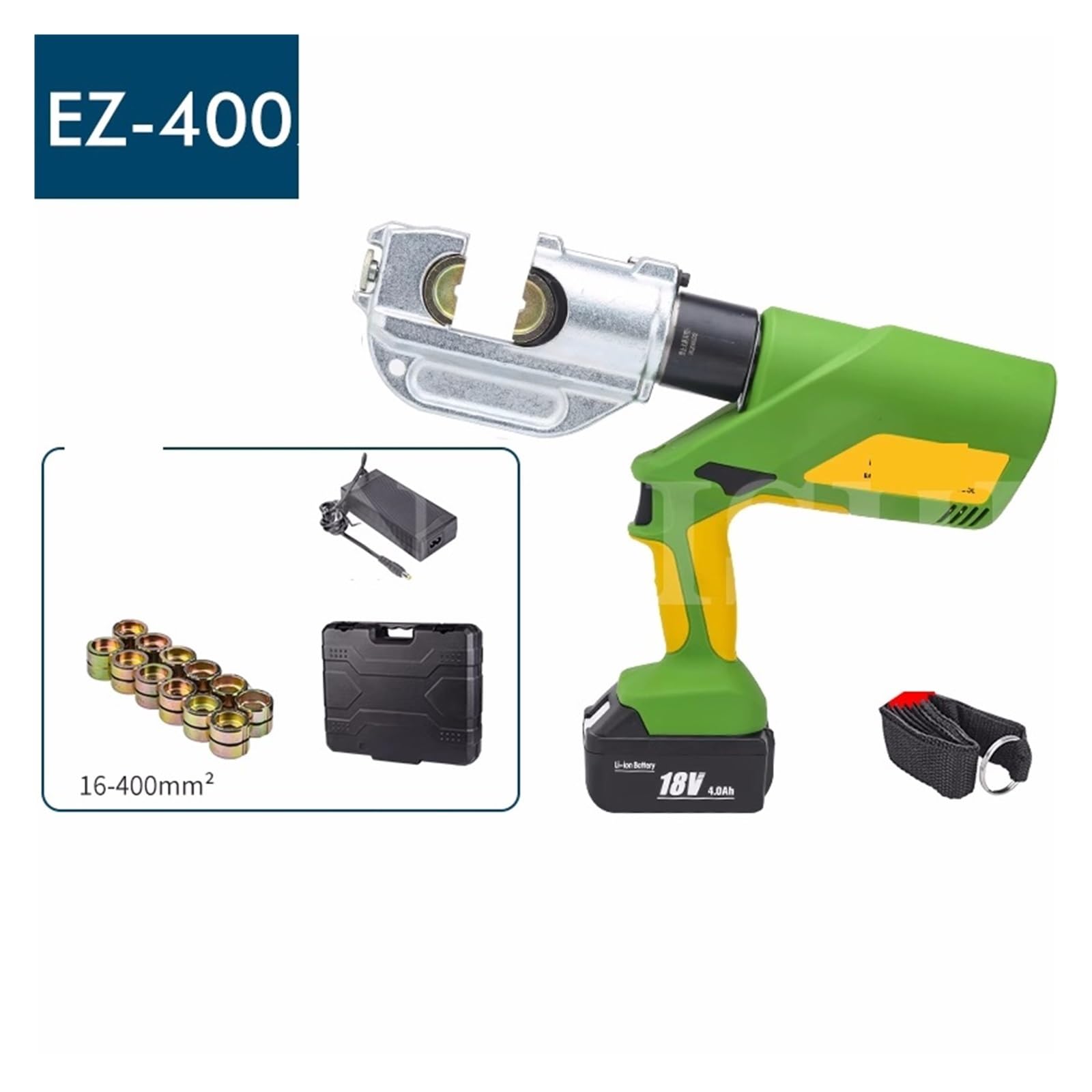 Zaciskarka hydrauliczna, Ulepszone elektryczne szczypce hydrauliczne, ładowanie EZ-300 szczypce do drutu litowego, szczypce do zaciskania końcówek EZ-400(EZ-400)