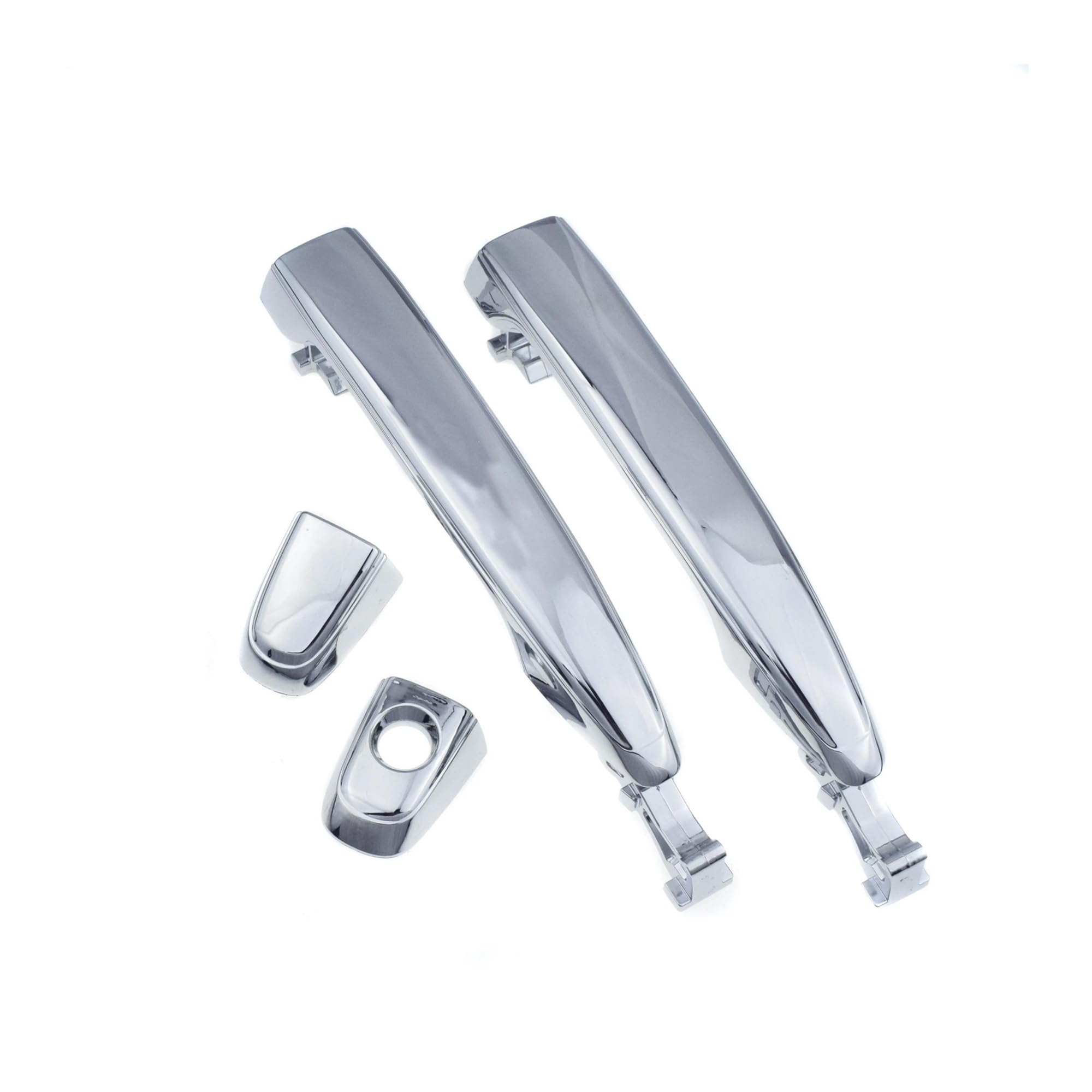 EVEKHAHHRB Exterior Door Handle 1PCS for Alphard MNH10 2003 2004 2005 2006 2007 2008 Car Outside Door Handle Front Or Rear, Left Or Right Outer Door Handle(2Pcs Front LH RH Kit)