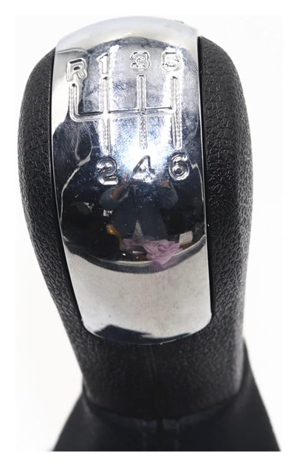 Gxsai 6 Speed 2 Car Gear Lever For Skoda For Octavia 2 A5 A6 2004-2013 Car Gear Shift Knob Chrome Leather Lever Gaitor(6 Speed 2)