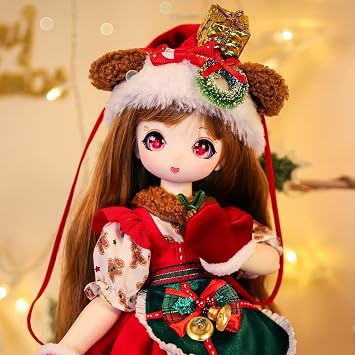ICY Fortune Days 1/4 Scale bjd Doll Anime Style Painted Action Figure Bear