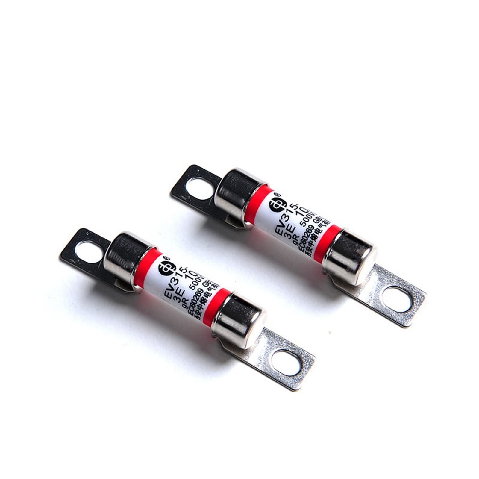 1 pièces Fusible Automobile D'énergie EV315-L-3E 10A 15A 20A 30A 40A 50A DC 500V Tube de Fusible Automobile Résistant aux Hautes Températures(Size:1piece 40A)