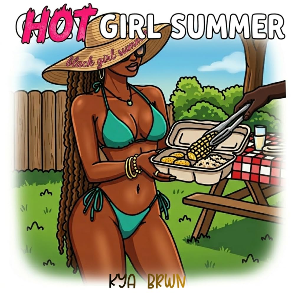 Hot Girl Summer: Black Girl Summer Moments: 25+ Full Scenes of Cozy, Fun, Aesthetic Black Girl Moments