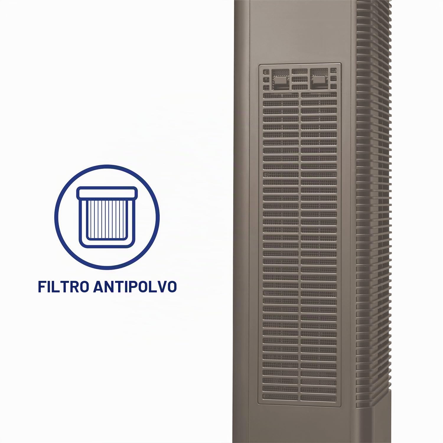Clean Air Optima CA-904C - Calefacción de ventilador - Calefacción y refrigeración - Calefacción: 1000/2000 Watt - Termostato 15-35 °C - Oscilación 80° - Filtro de polvo – Espacios hasta 40m²/100 m³