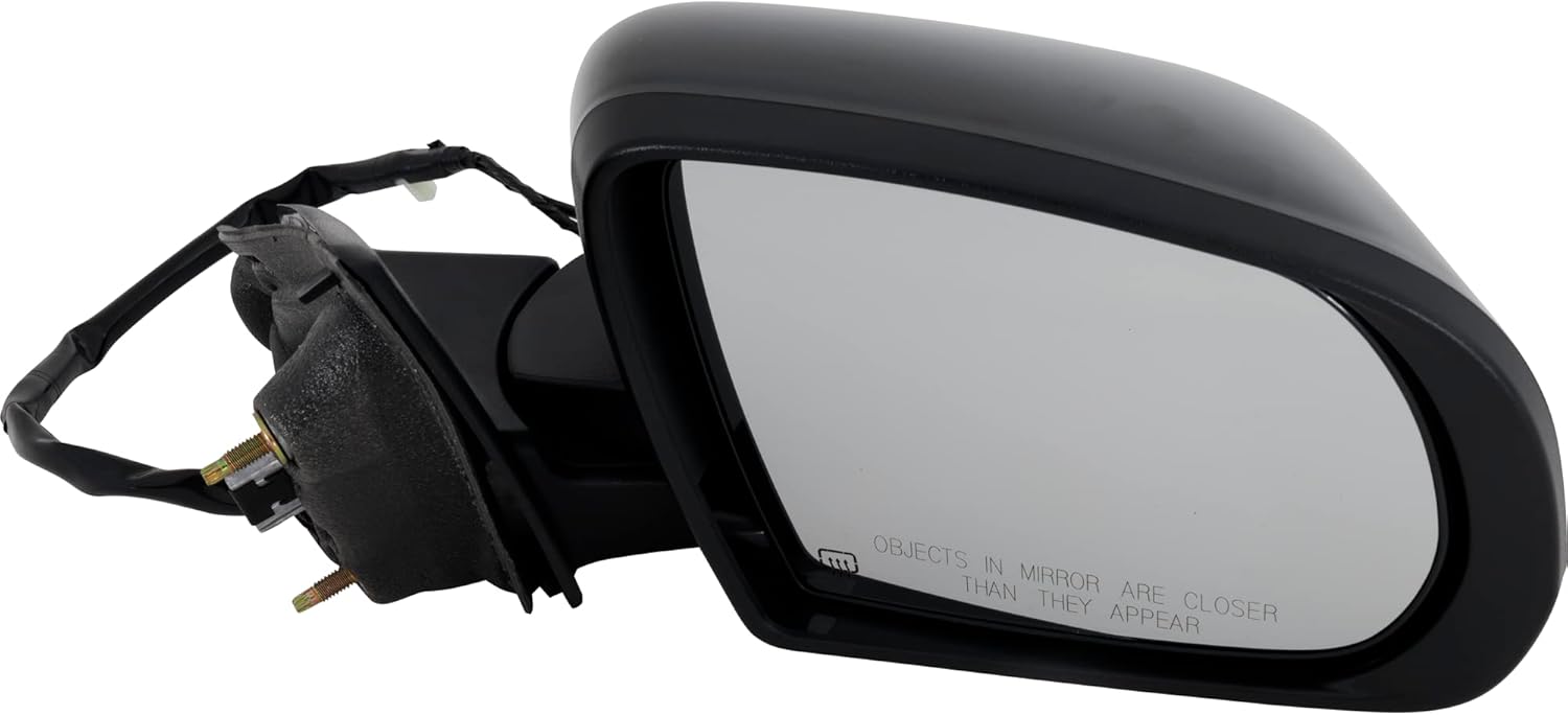 Garage-Pro Passenger Side Power Heated Mirror for Jeep Compass 2017-2023 With Memory; Without Signal Light & Blind Spot Monitor Paintable