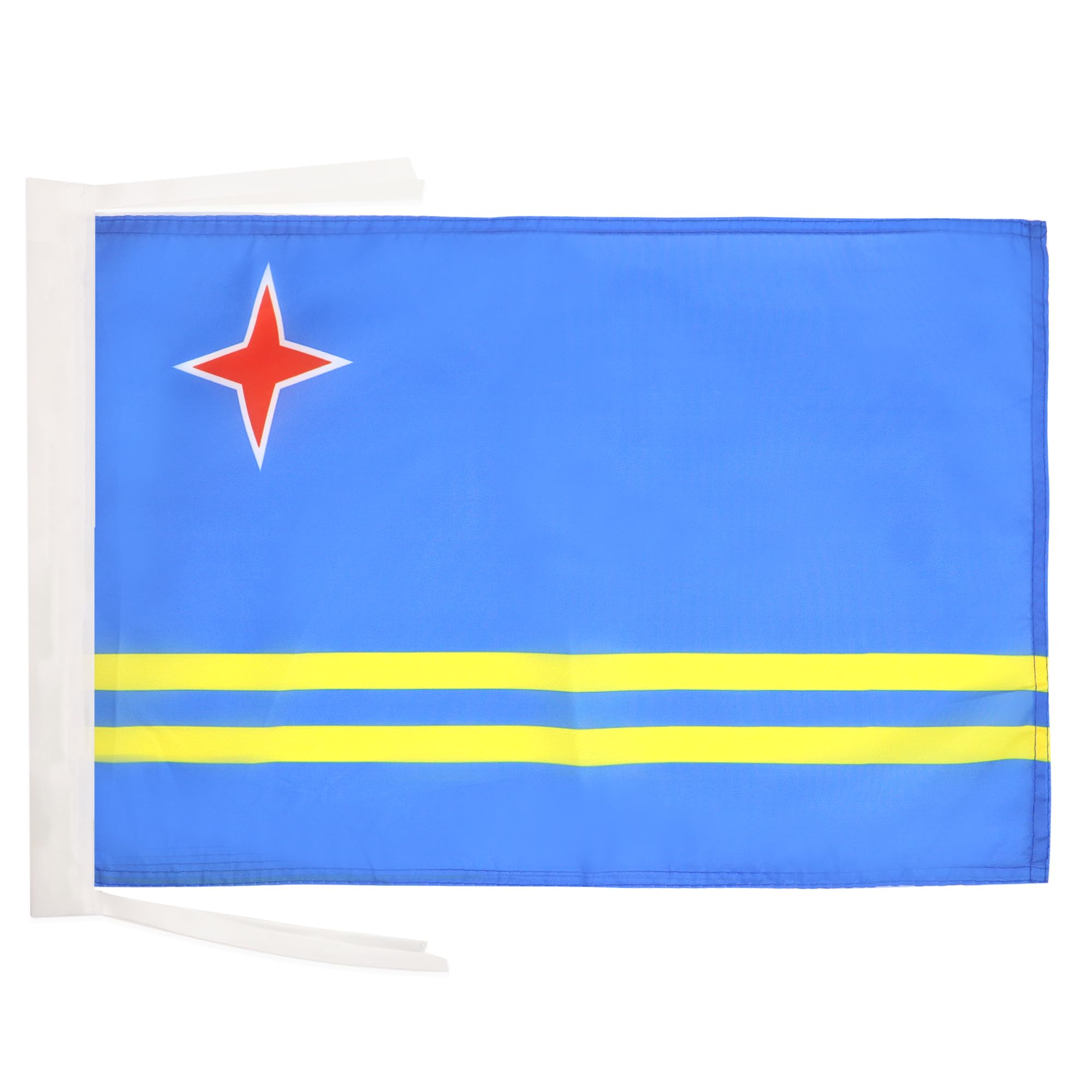 AZ FLAG Bandera de la Ciudad DE Barcelona 45x30cm - BANDERINA BARCELONESA 30 x 45 cm cordeles — view 42