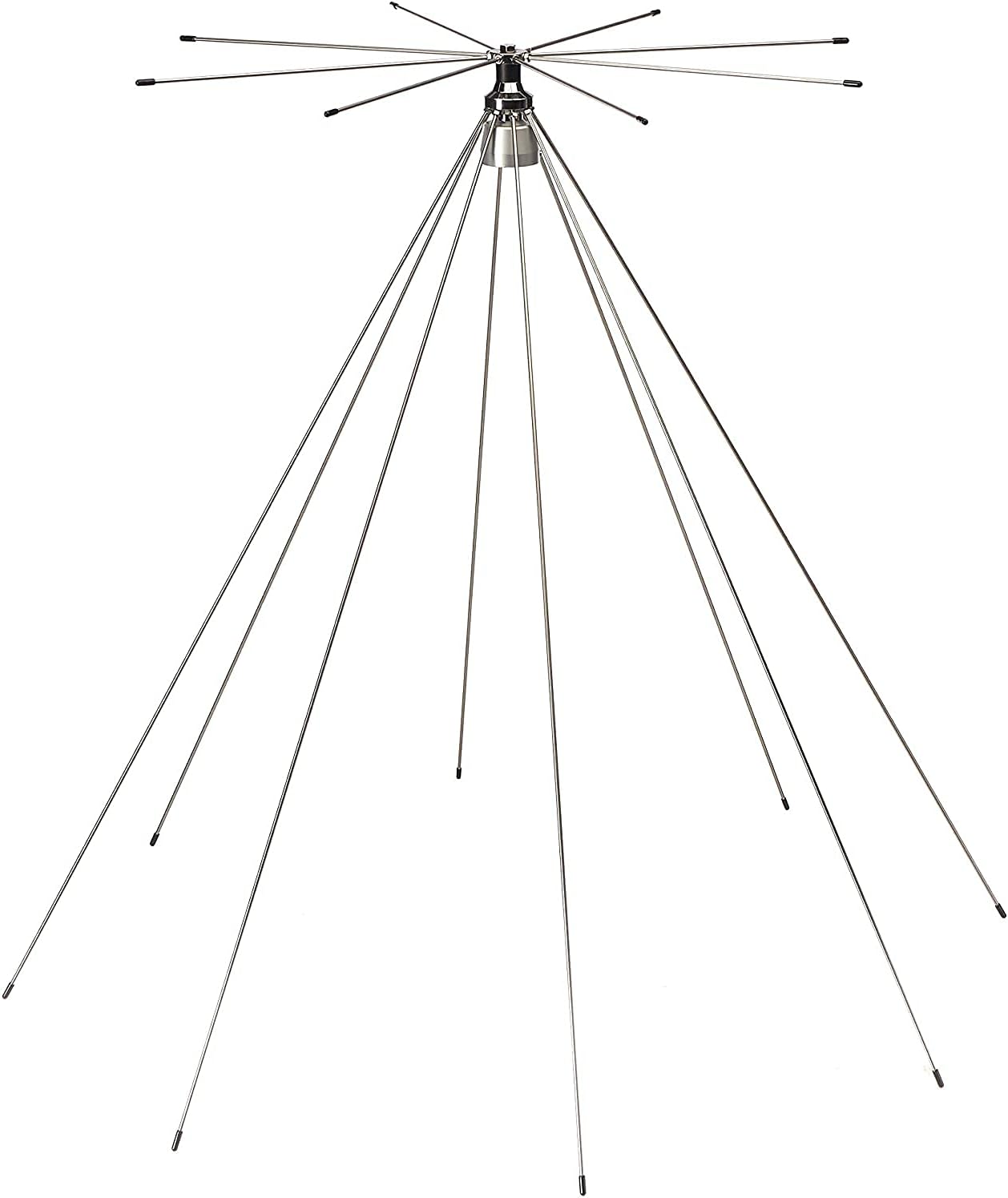Professional Discone Antenna for Scanner and Shortwave Listening, and Transmitting on 144, 220, 440, 900 and 1290 Mhz Bands