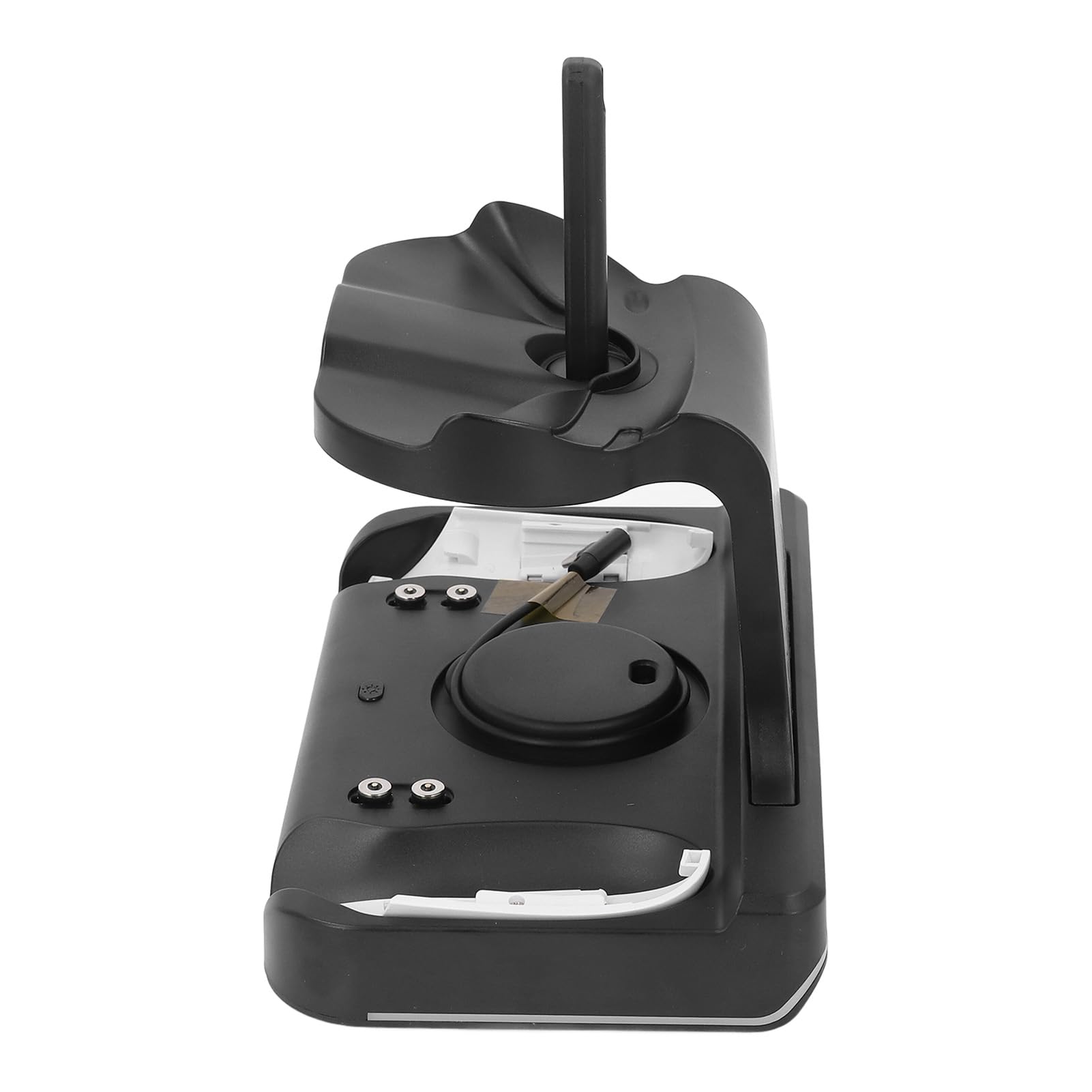 Base di Ricarica per Controller Visore VR, 2 Batterie Ricaricabili Comodo Supporto di Ricarica per Controller VR con Luce RGB per Dispositivo VR (BLACK)