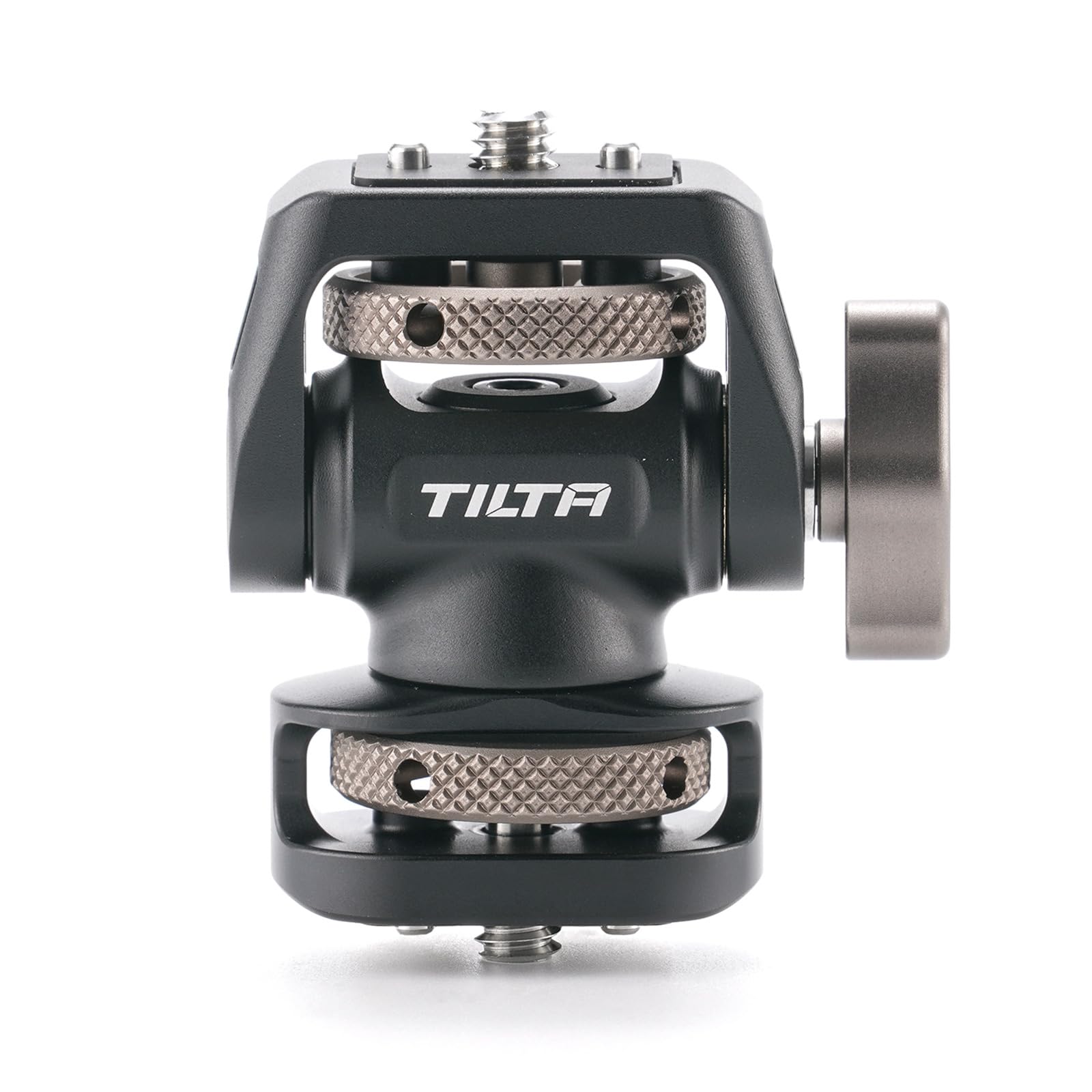 Tilta Staffa di montaggio accessorio 1/4″-20 con perni di posizionamento a 1/4″-20 con perni di posizionamento - Nero TA-AMB3-B