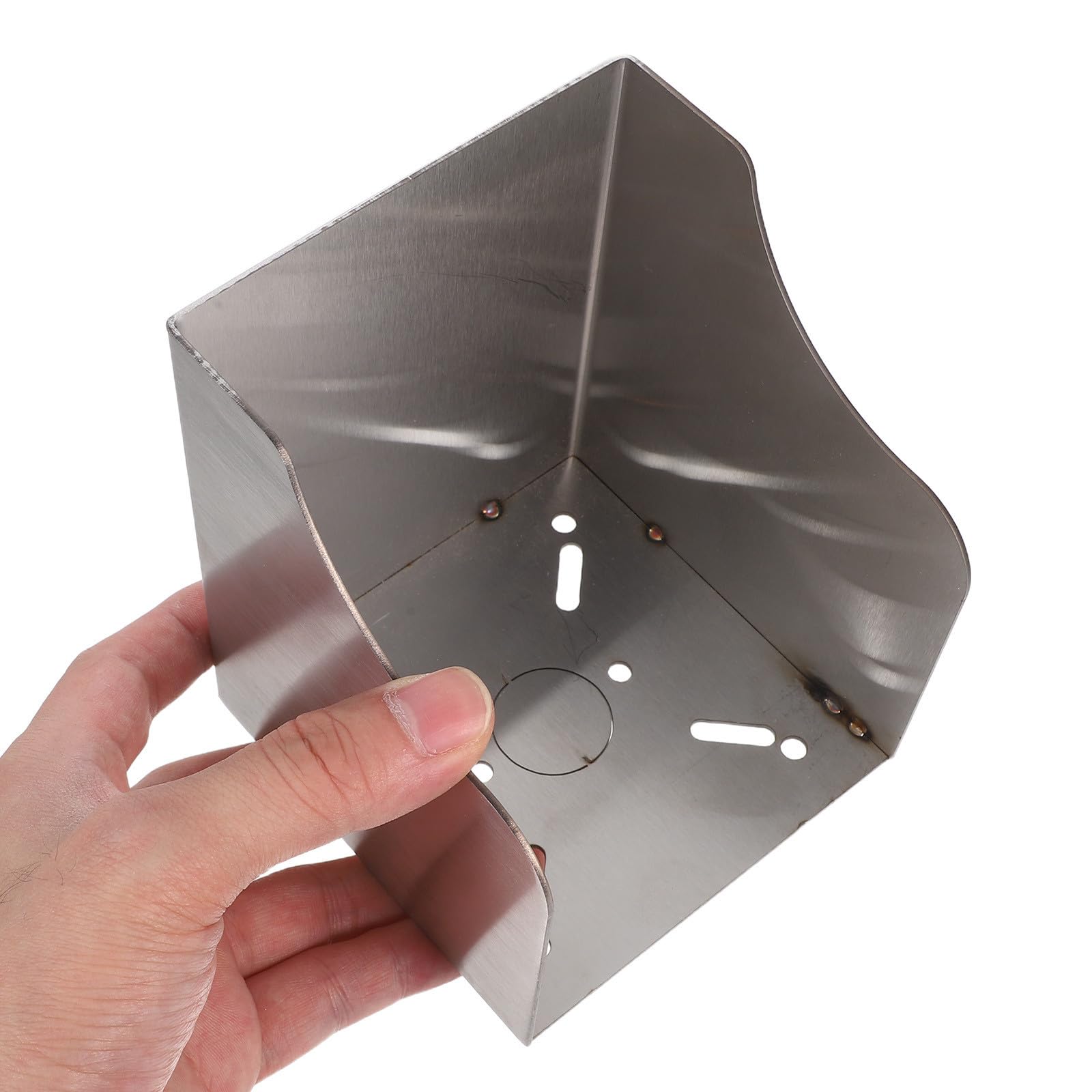 Abaodam Cubierta de Enchufe Exterior de Acero Inoxidable Resistente Intemperie para Proteger Enchufes y Interruptores en Baños y Exteriores Diseño Plata