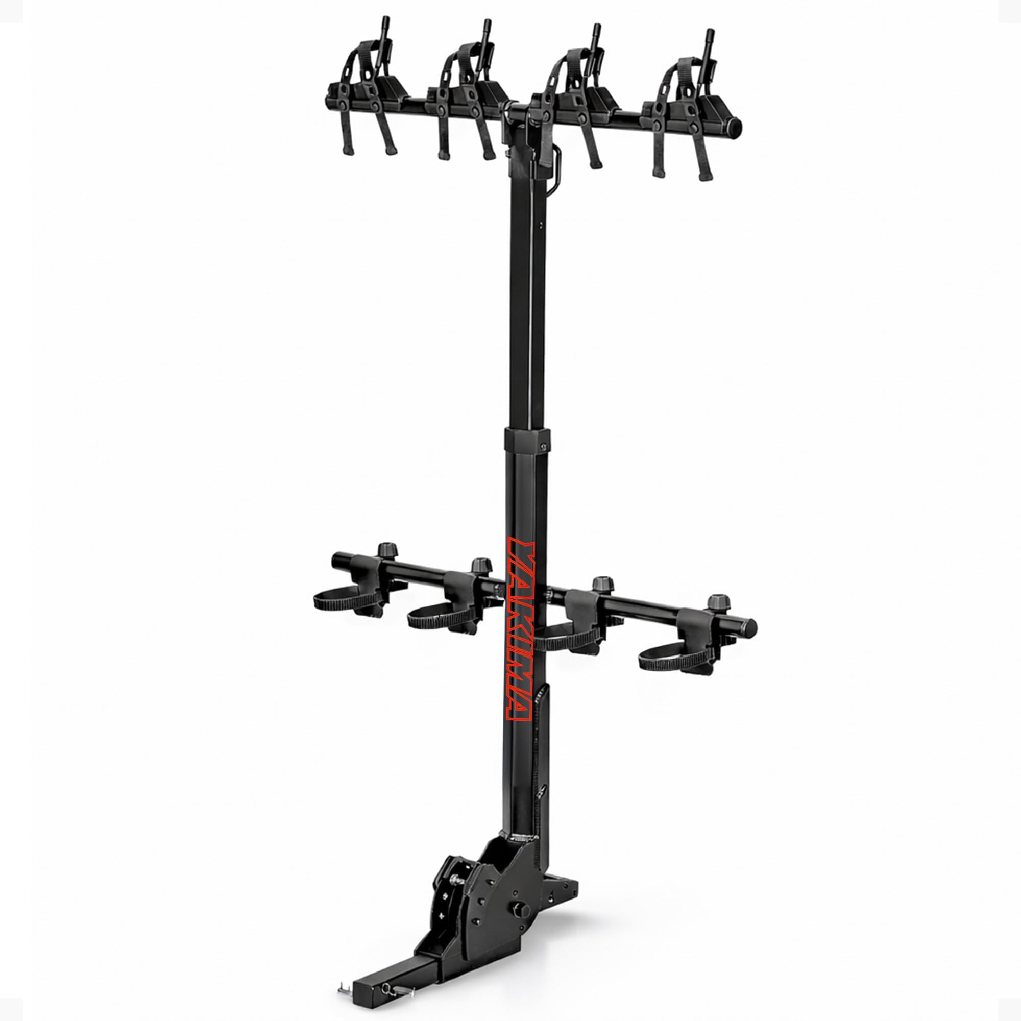 Yakima HangOver Vertical Hanging Rack for Mountain Bikes, Fits 4 Bikes