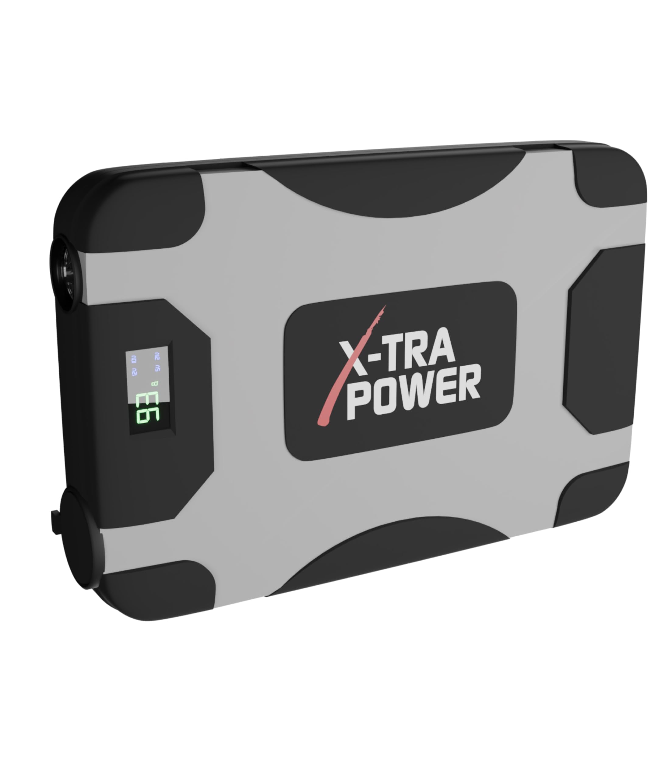 Novitec® Starthilfe Powerbank XCLi12-1sp | 12V Auto Starthilfe für Benzin & Diesel bis 4.0L | 3200A Spitzenstrom | Powerbank mit USB-C & LED-Lampe | Kompakt & zuverlässig für unterwegs