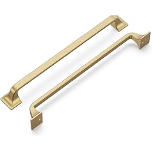 Hickory Hardware Mutfak Dolab  Kulplar , Mutfak Dolab   ekmeceleri i in  ekmece  ekmeceleri,  ifonyerler, Banyo Donan m , 8-13/16  n  Delik Merkezi 224mm,  ampanya Bronz, Forge Koleksiyonu