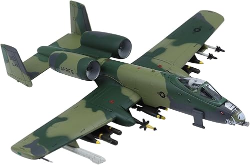Miniatura 21 de A-10 Thunderbolt-II Warthog Diecast Airplane Modelo 1:100 Metal Fighter Militar Aviones Modelos Avión A10kc,a10a,A10a (intercambio),a10c,A10camo,A10