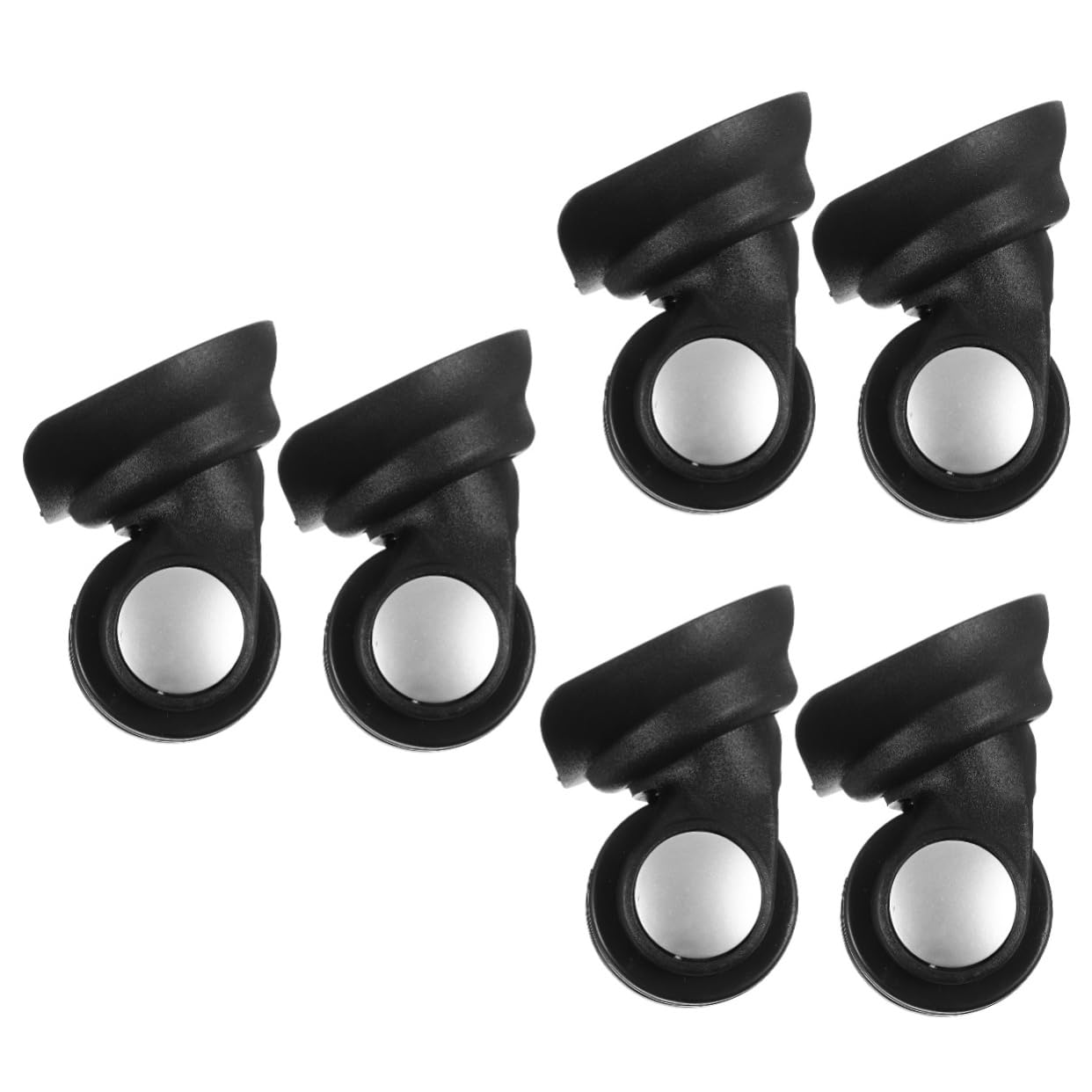 LIFKOME Kit Di Sostituzione Ruote Per Bagagli 3 Set Ruote Di Ricambio Per Valigie Strumento Di Riparazione Per Una Facile Installazione 2 Pezzi*3
