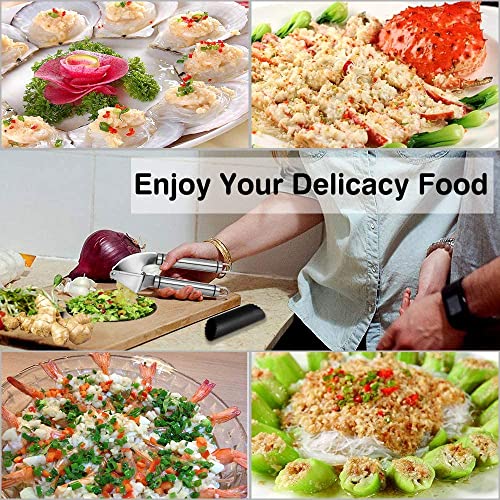 Monaco Garlic Press And Peelers Kit, Aifort Stainless Steel Mincer And Silicone Tube Roller #TOP7