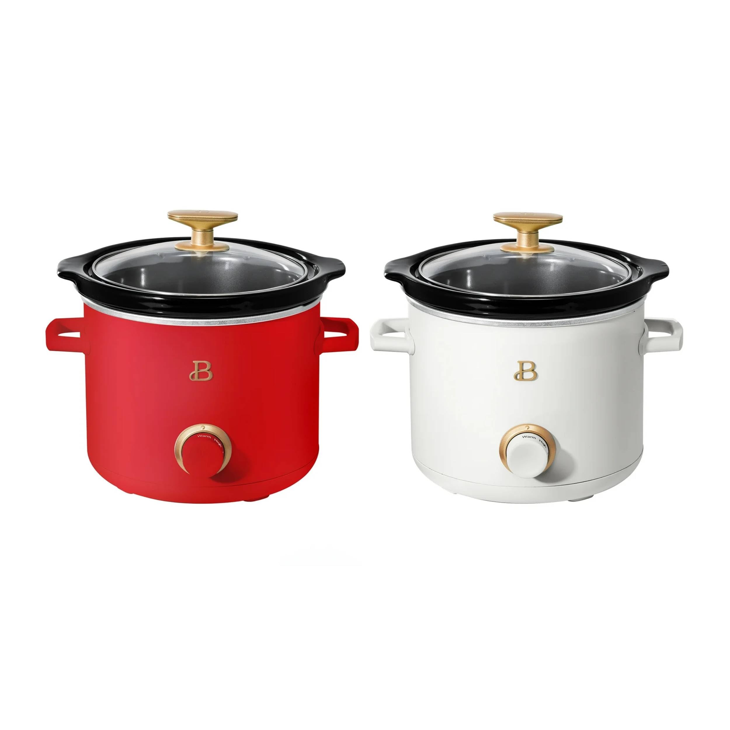 Kitchenware by Drew Barrymore 2 Quart Slow Cooker 2-Pack