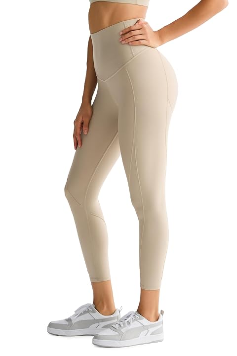 Orolay High Waisted Leggings for Women Tummy Control 7 8 Leggings for Women Compression Workout Yoga Pants