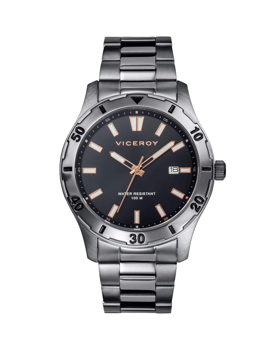 ViceroyReloj Acero IP Gris Brazalete Sr Va - 401131-17