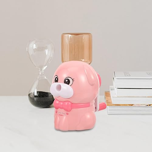 Miniatura 8 de Sacapuntas para cachorros sacapuntas compactos accesorios sacapuntas pequeño sacapuntas mecánico encantador sacapuntas mini manual de aleación de