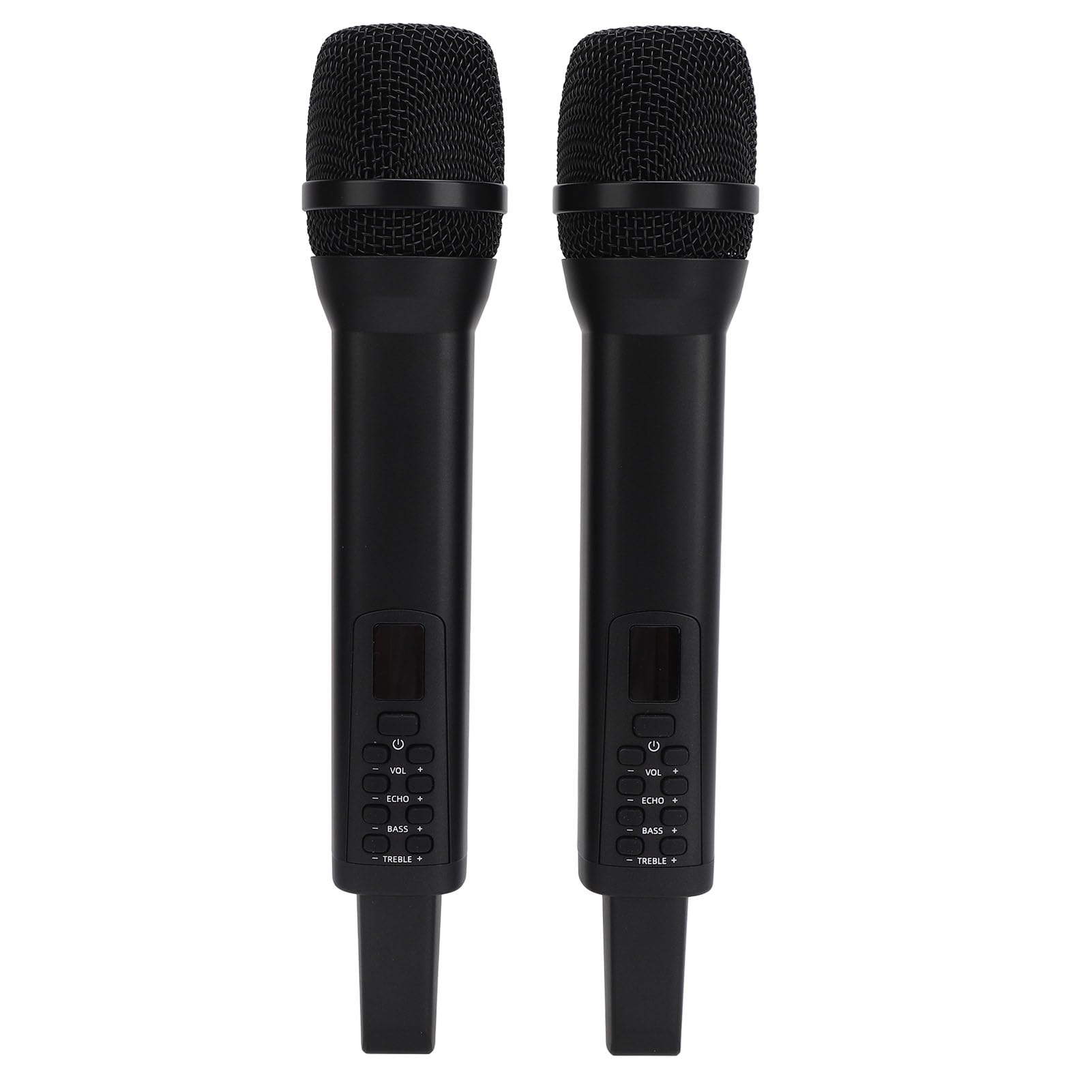 HEEPDD Dynamisches Mikrofon, Bluetooth-Handmikrofon aus Aluminiumlegierung mit Wiederaufladbarem Akku und USB-Stromversorgung, für Bühnen-Karaoke und Professionelle Sänger