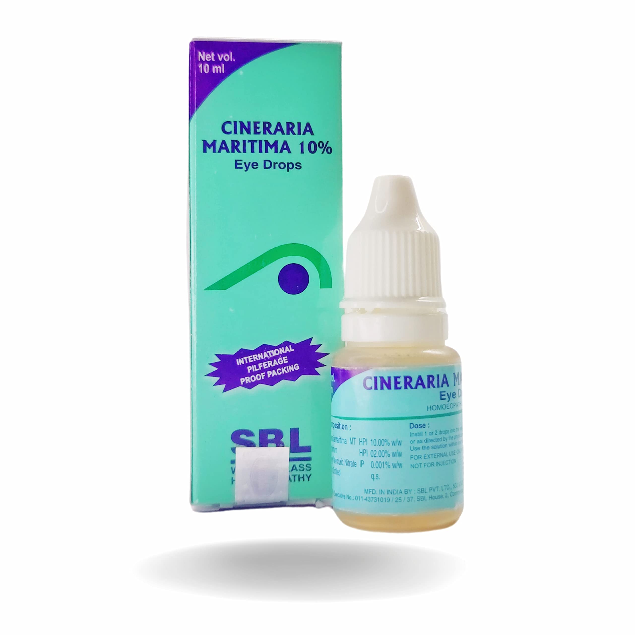 Cineraria Maritima Drops || Pack Of 3 (30 ml) || Homeolav�