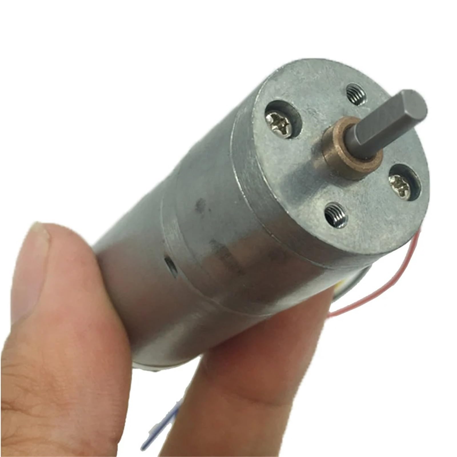 JGA25-371 silnik elektryczny z odwróconą regulacją prędkości 12 V DC enkoder motoreduktora 18-1930 obr./min, kompatybilny z 1 szt. (46 obr./min, 24 V)