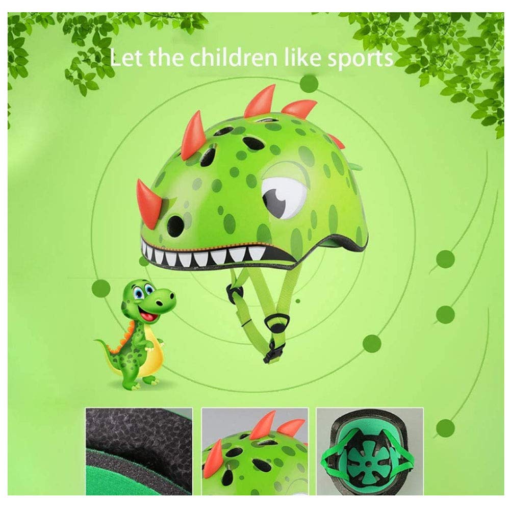 Casco para niños Cascos para niños Edad 6 Ciclismo Equitación Patinaje Cascos para niños Casco de Bicicleta de Seguridad Transpirable Diadema Ajustable Diadema Adecuada Niños Jóvenes
