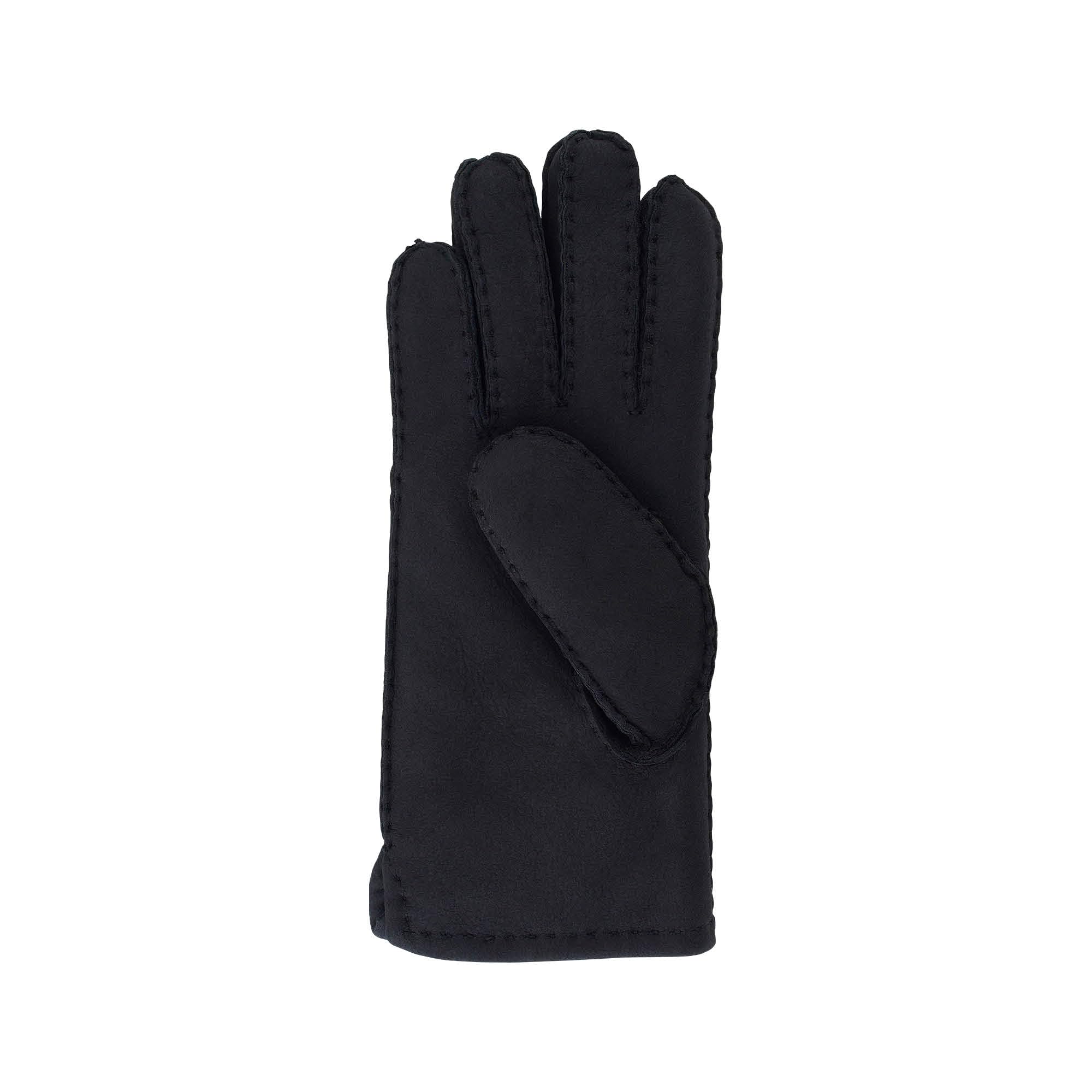 Guanti da donna in pelliccia di agnello - 100% pelliccia di agnello - caldi guanti invernali - colori: nero e marrone - diverse misure - eleganti guanti da donna