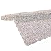 Beadsland 240X400mm Crystal Rhinestone Trim Hotfix Strass Crystal Mesh Banding Bridal Beaded Applique in Sheet for Dresses with 2mm Rhinestones (Crystal-AB)