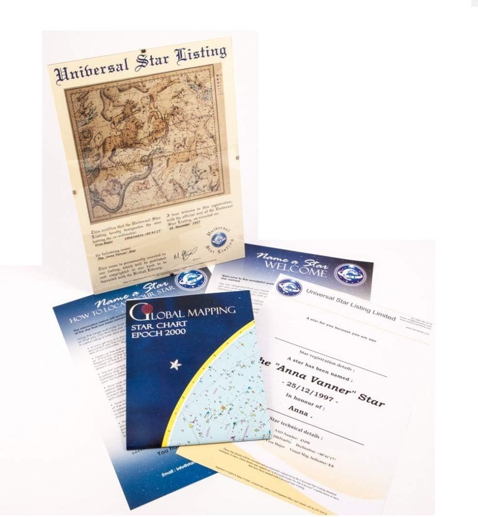 Name a Star Gift Set - ** Includes Frame **