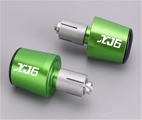 CNC Motorcycle Handle Bar End Weight Handlebar Grips Cap Anti Vibration Silder Plug for XJ6 N XJ6 Diversion Accessories (Color Verde)