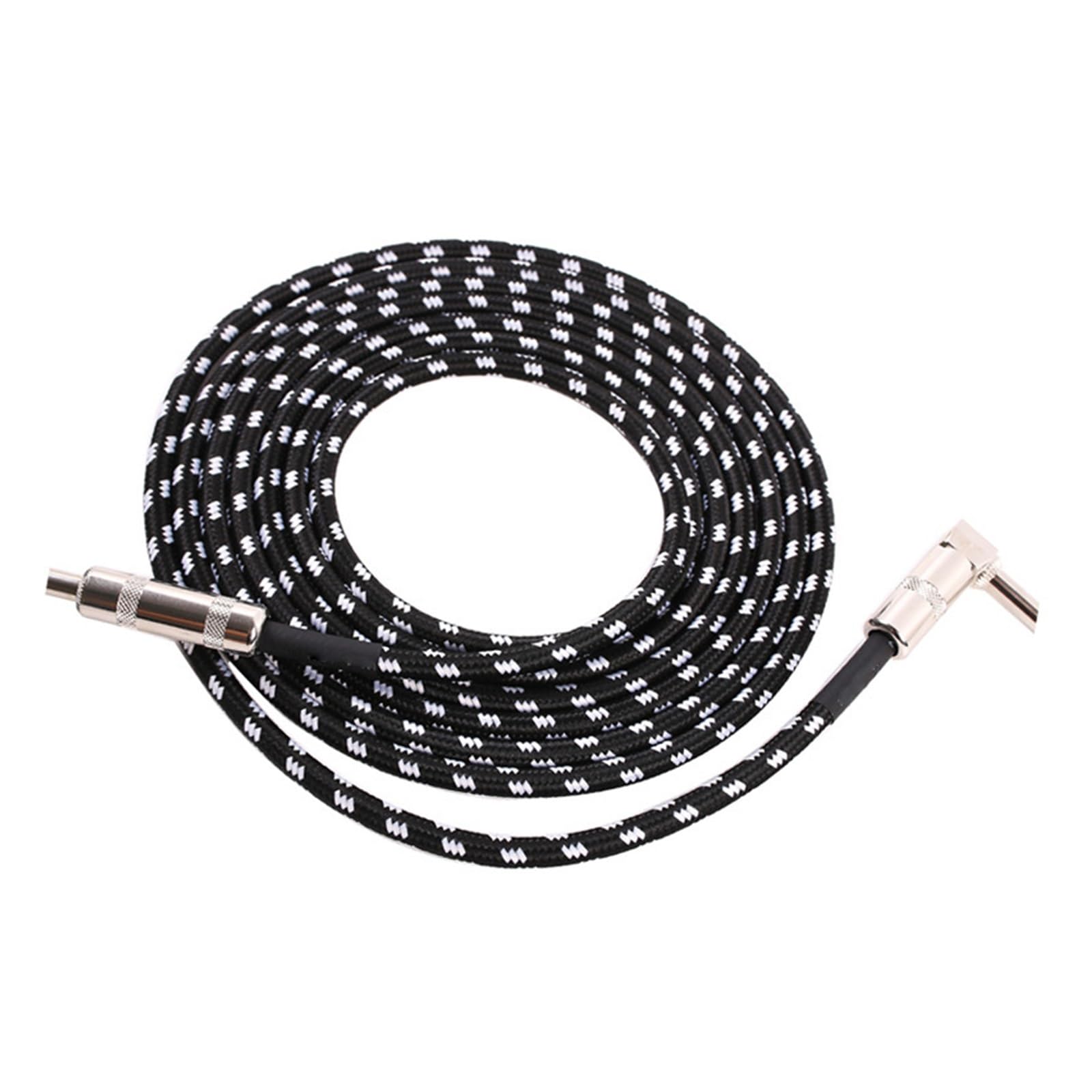 Cavo Audio Professionale per Chitarra Cavo per Cerbottana Elettrico per Chitarra Cavo Audio per Strumenti 6.5 Plug Mixer per Altoparlanti Riduzione del Rumore (Color : 6m-E)