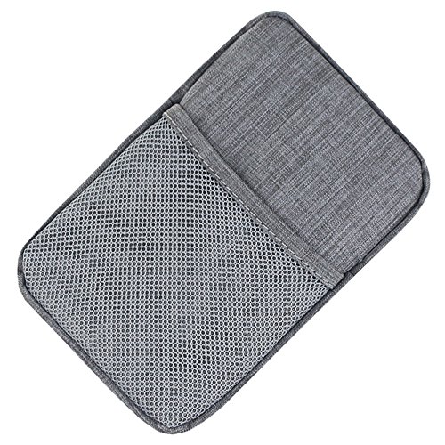 Electronic Accessories Bag,Digital Gadget Organizer Case,Gray Nylon Travel Gear Storage Carrying Sleeve Pouch For Cable,Usb,Earphones,Portable Hard Drives,Power Banks #TOP1