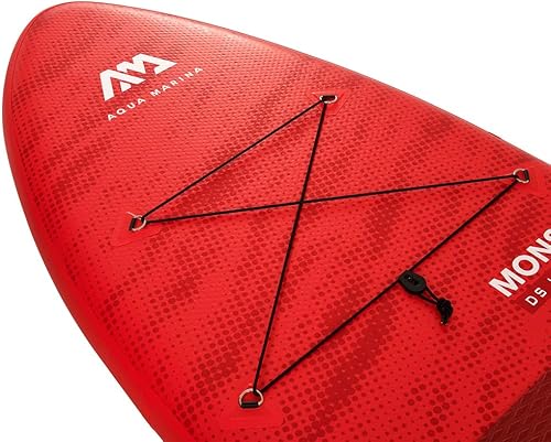 Miniatura 2 de Aquamarina Unisex Adulto  Todo-Alrededor Isup, 12.0 ft5.9 in, Monster All Around iSUP 3 216.5 ft 5.9 in con paleta y correa de seguridad, Rot, 366 x
