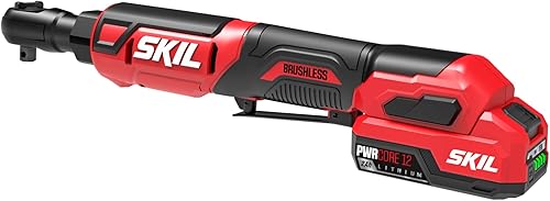 Miniatura 10 de SKIL PWR CORE 12 Kit de llave de trinquete sin escobillas de 12 V 38 pulgadas incluye batería de litio de 2.0Ah y cargador PWR JUMP - RW5763A-10