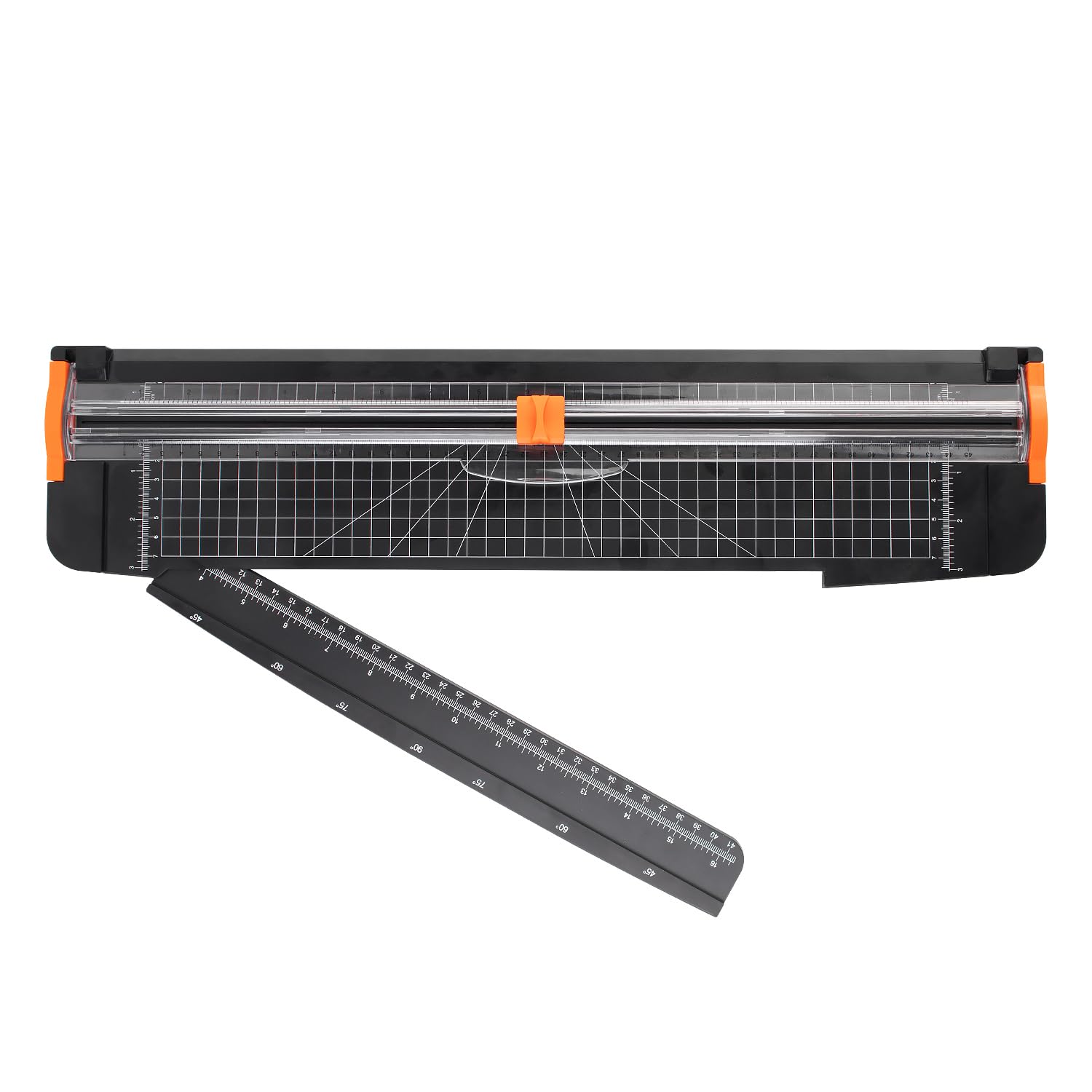 ZEQUAN 18-Inch Paper Trimmer, Slider Cutter, 1 Blade, Cardstock Crafts