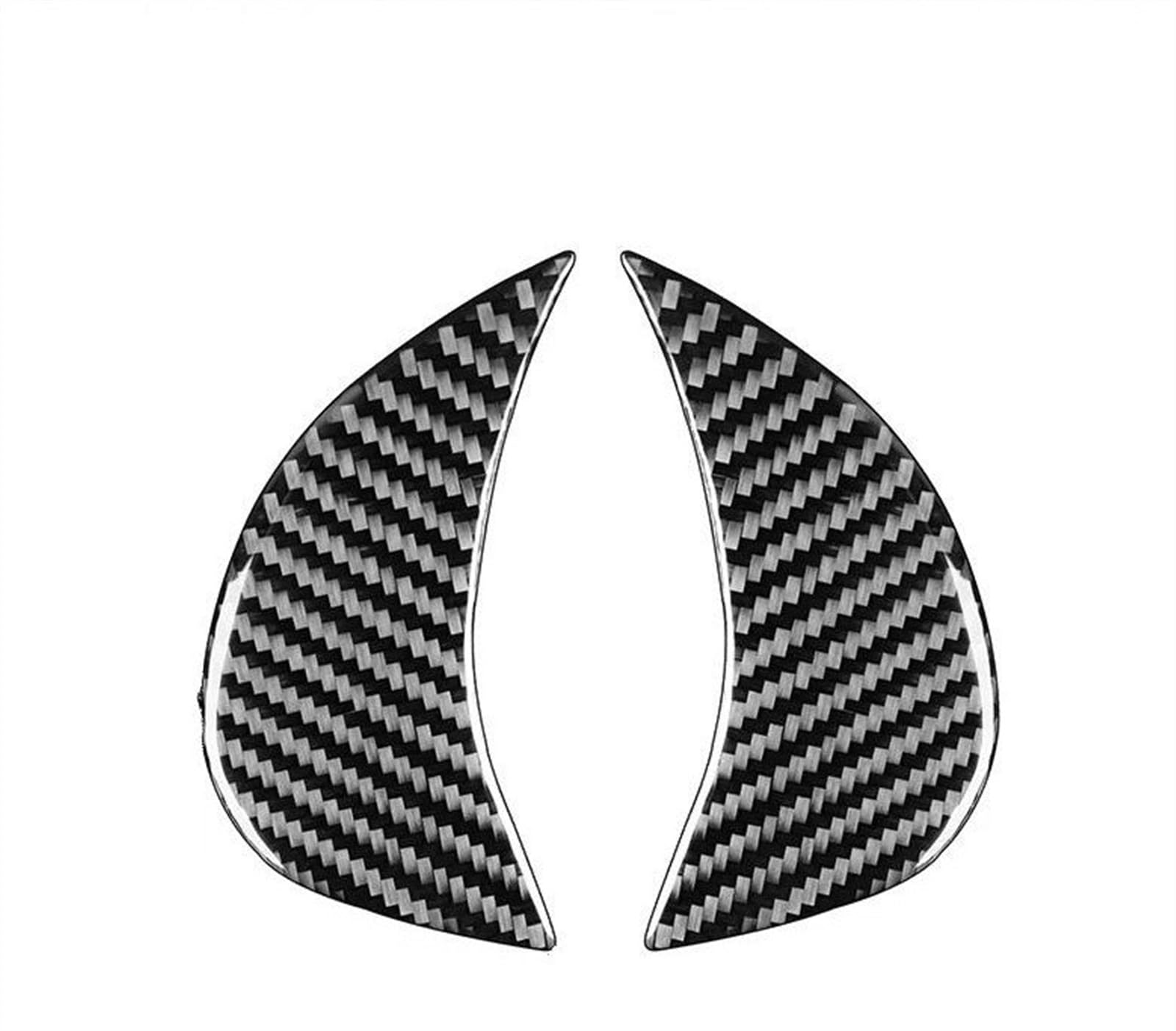 Qibbei E Carbon Fiber Car Interior Steering Wheel Button Cover Trim Sticker For Subaru For Impreza 2009 2010 2011 Stickers(E)