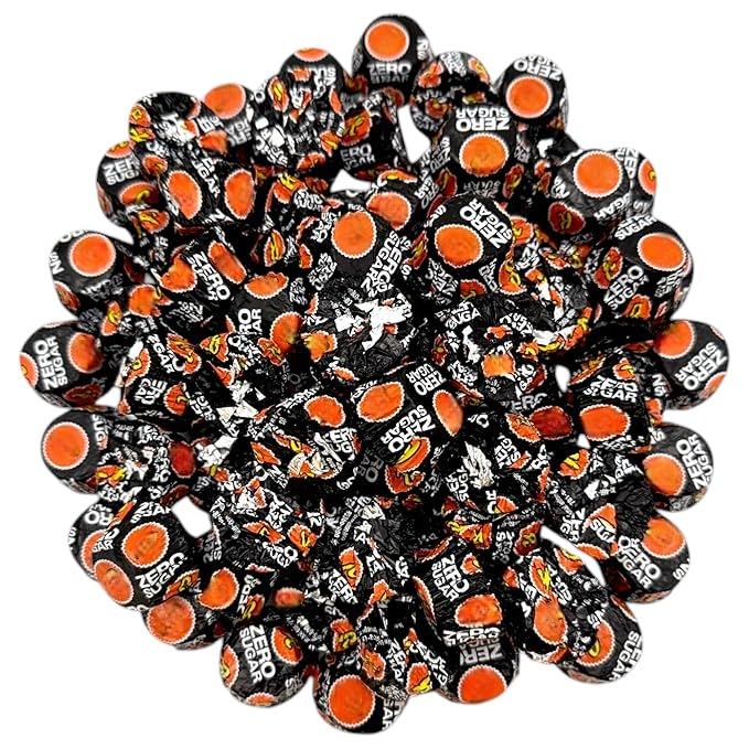 Zero Sugar Dark Chocolate Miniature Peanut Butter Cups-1.5 lbs Deliciously Crafted for a Guilt-Free Indulgence-Perfect for Health-Conscious Chocolate Lovers-(24 oz)