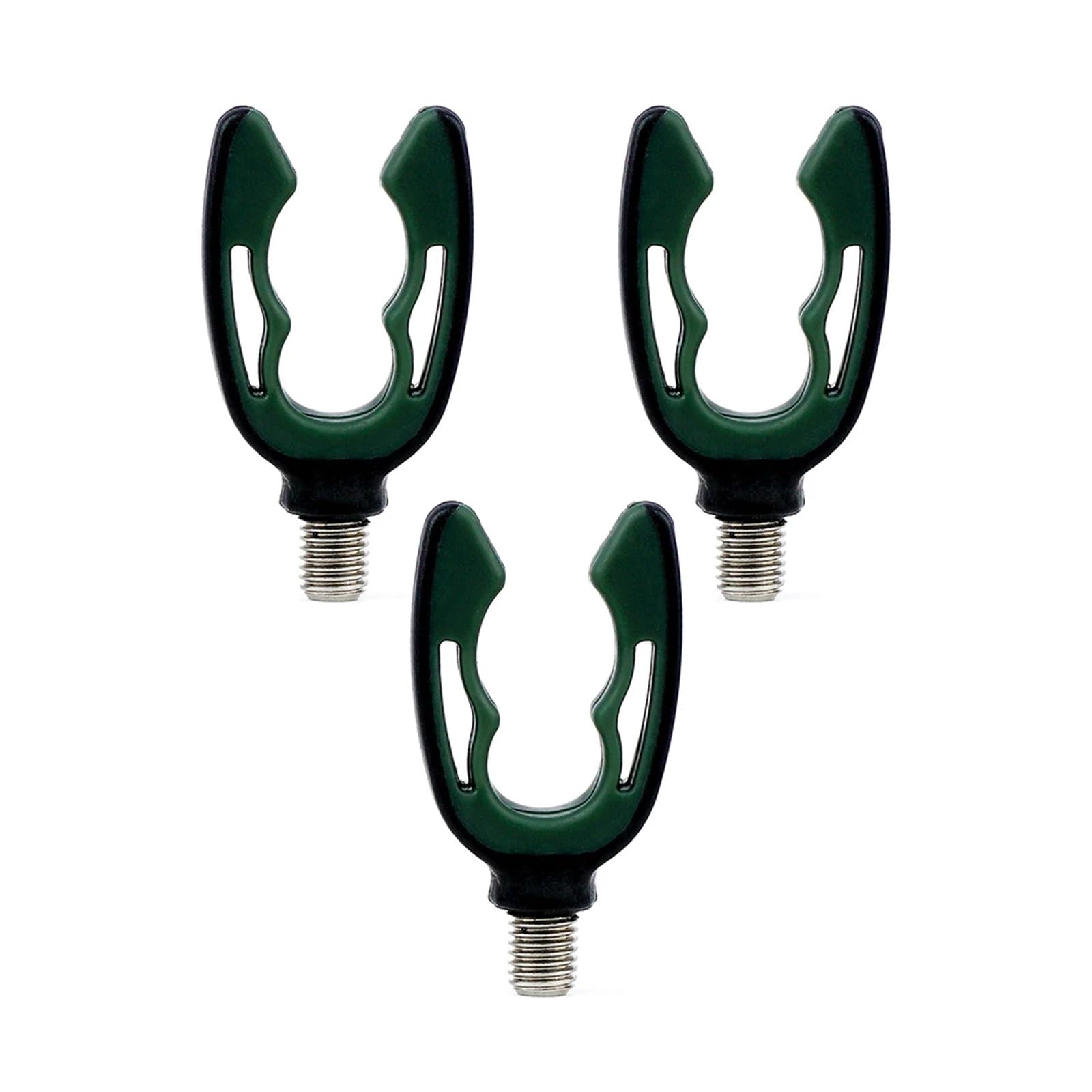 Zovloer 8 Pieces Carp Fishing Rod Rest Head For Fishing Bank Sticks Buzz Bar Fishing Accessories