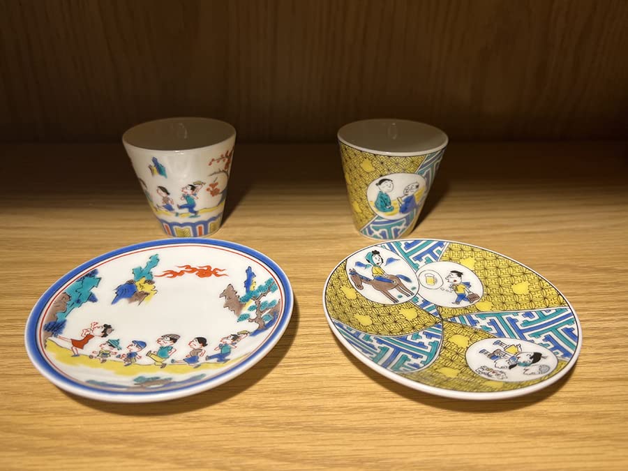 【えゆ】サザエさん 九谷焼 箸置き 5点セット サザエさん 45周年 九谷焼 コラボ 箸置き5点セット