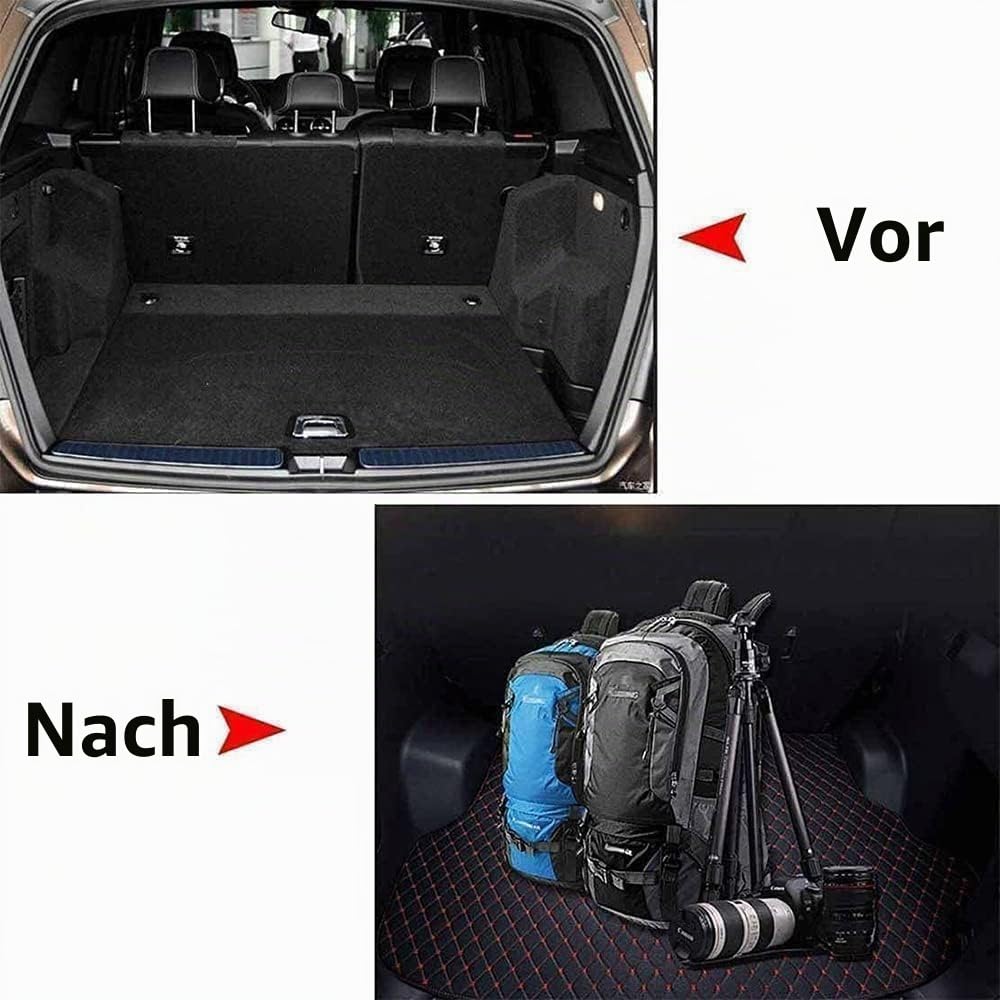 Kofferraumwanne für Audi Q4 e-tron 2022, wasserdichtes, leicht zu reinigendes Material, schmutzabweisend, rutschfest, kratzfest, Laderaum-Liner-Schutzzubehör