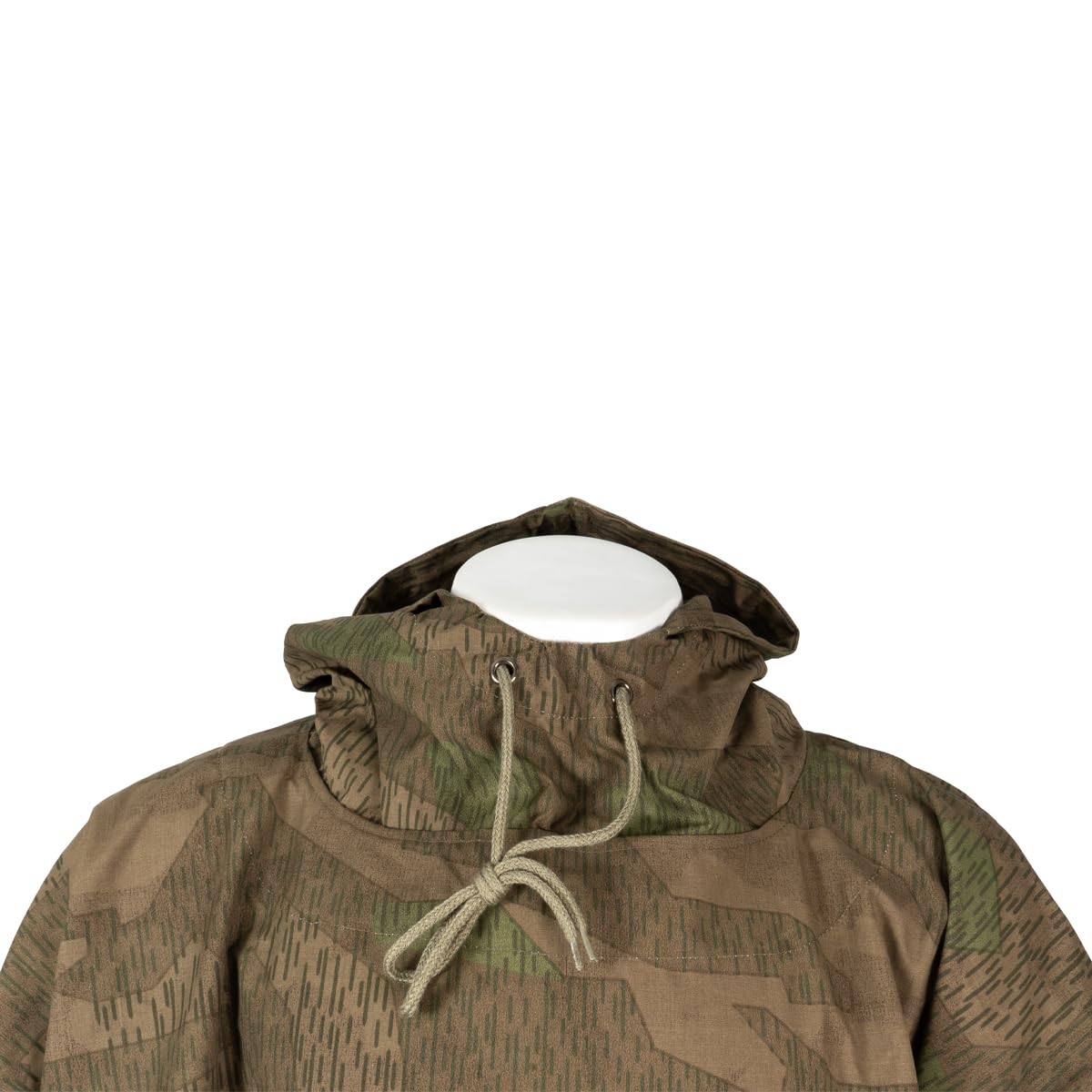 Poncho réversible moderne d'inspiration militaire de la Seconde Guerre mondiale – Camouflage éclatant terne – Taille unique, Vert, Taille unique