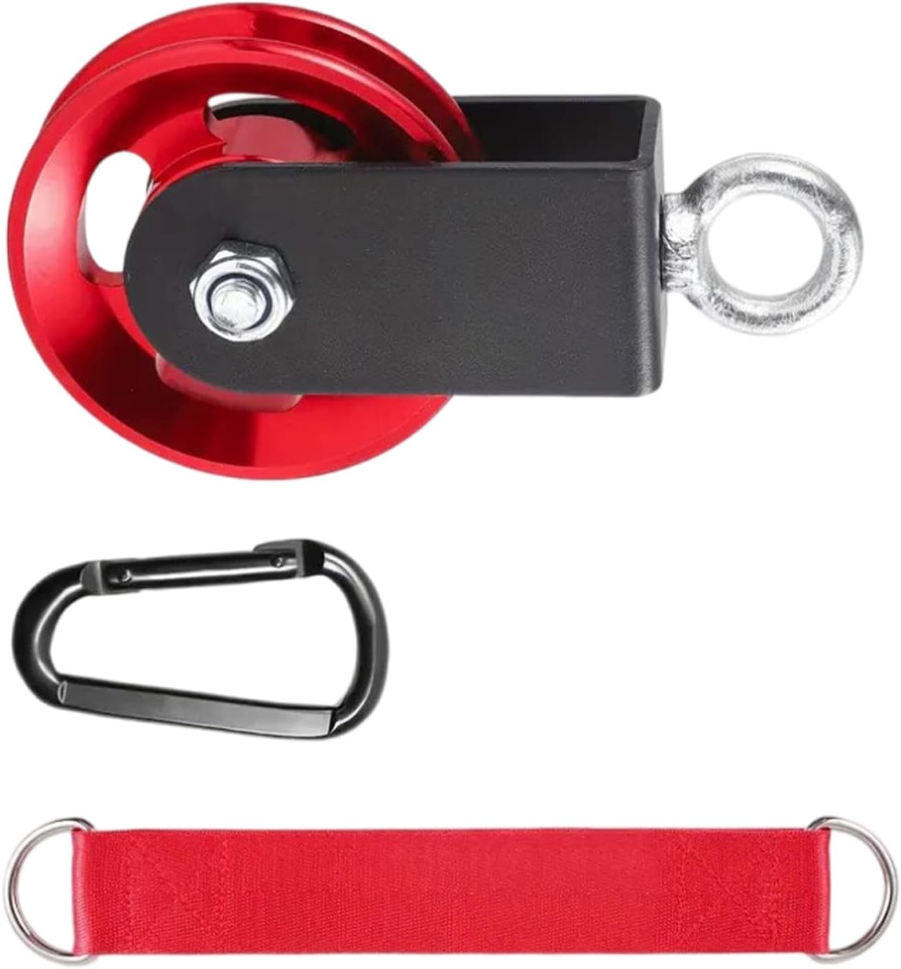 Multifunctional Iron Gym Pulley Quiet Smooth Pulley for Quiet High Resistance Training in Compacts Spaces Strength Training Equipment