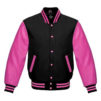 Lishow Fashion Varsity Jacket Baseball Letterman Bomber