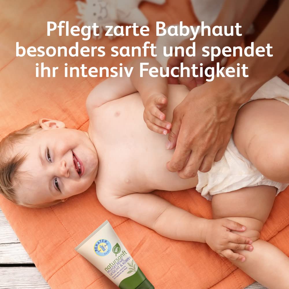 Penaten Natursanft Lot de 6 crèmes de soin pour le visage et le corps 75 ml