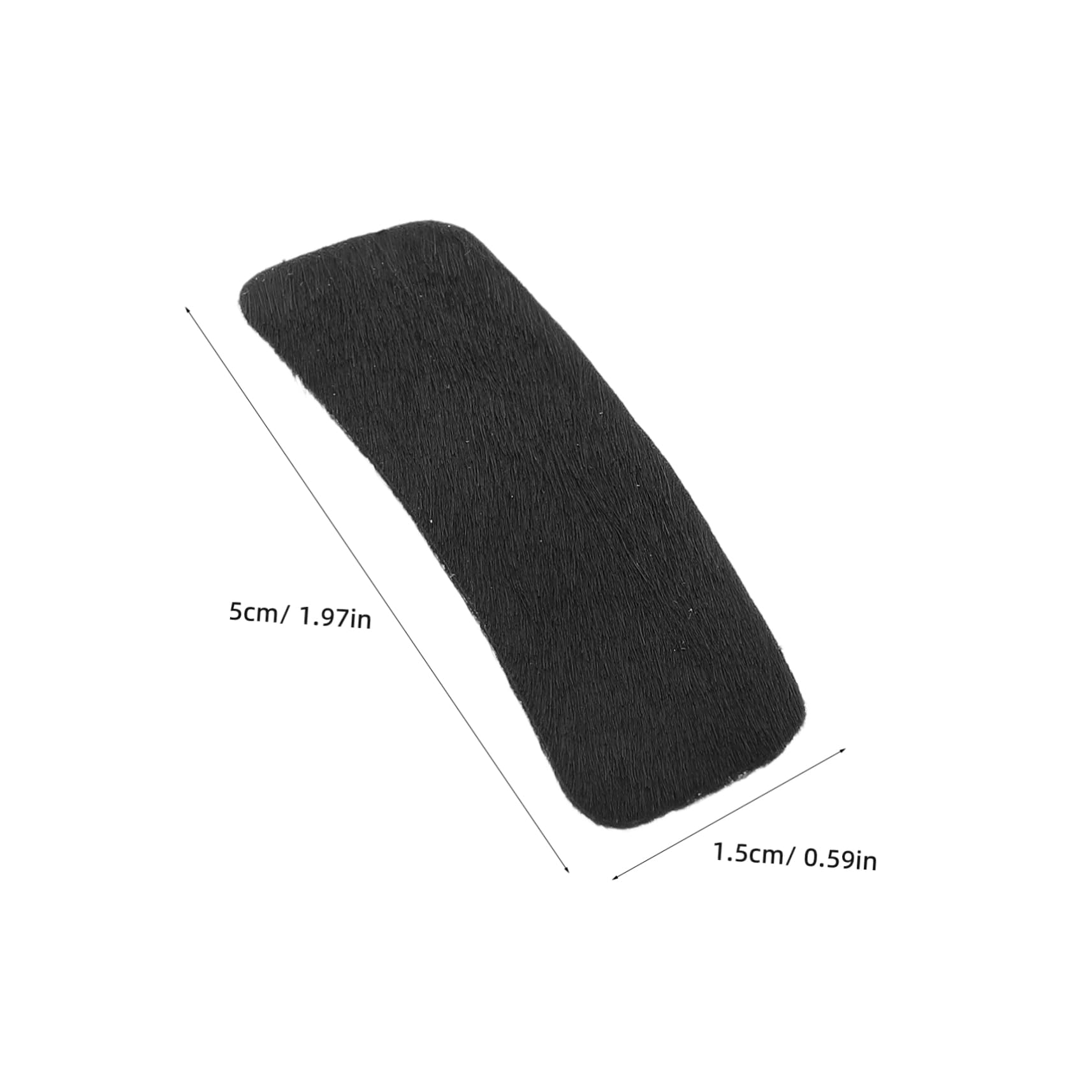 Parliky Adhesive Arrow Rest for Recurve Bows Traditional Archery Accessory Protective Fletching Easy Installation for Target Practice Black
