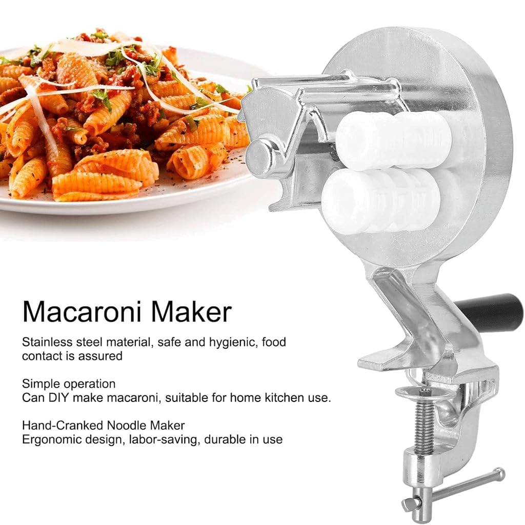 Macchina per Noodle Macchina per Spaghetti per Pasta Manuale Smerigliatrice per Pasta Macchina per Noodle Manuale Dim Sum Noodle Press Manuale Puro