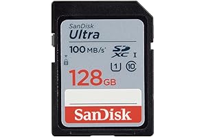 SanDisk Ultra 128GB SDXC UHS-I Memory Card: Capture, Store, Share Adventures