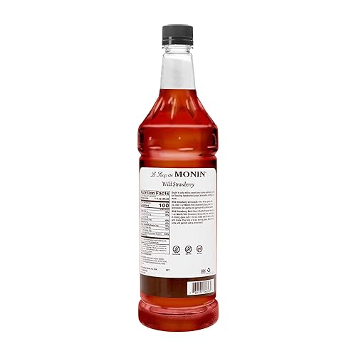 Miniatura 9 de Monin - Botella de plástico con jarabe de sabor a sandía (1 litro)