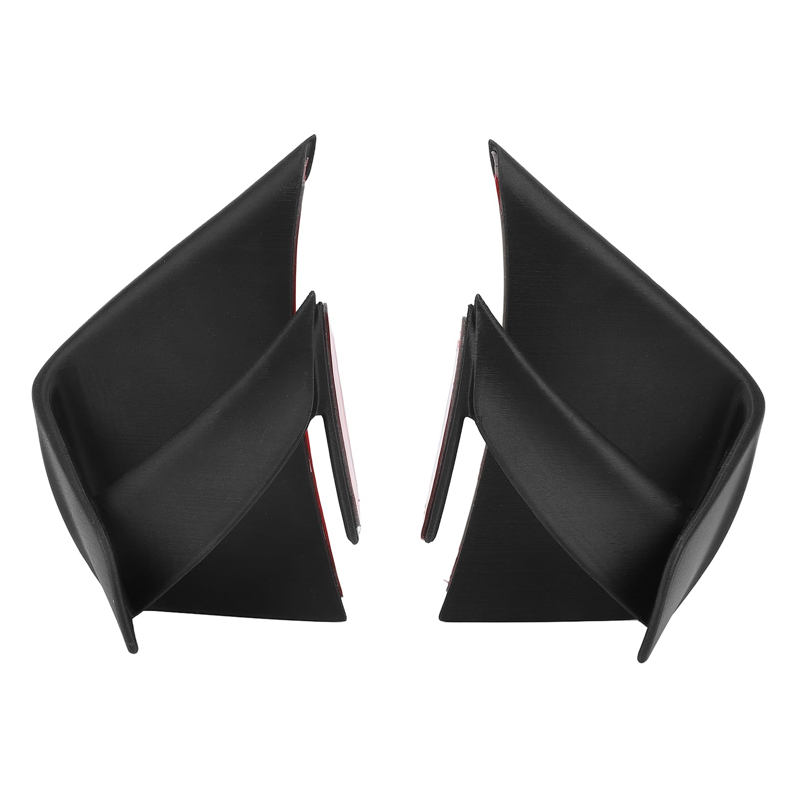 Keenso Matowe Czarne Owiewki Motocyklowe, Stałe Skrzydło Aerodynamiczne do | Motocykl Winglet Fairing matowy czarny motocykl naprawiono skrzydło wiatru dla R1000R R1000 2017 do 2023 zmniejsza wibracje